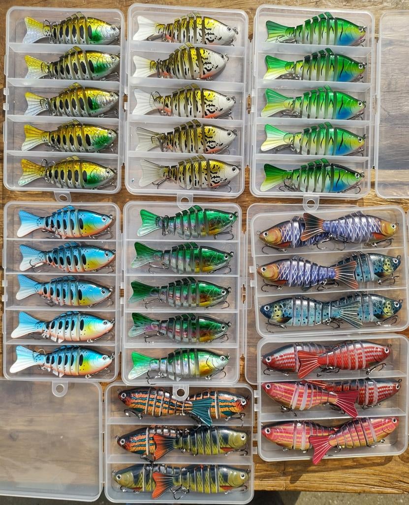 Swimbaits circa 15 gr, Watersport en Boten, Hengelsport | Roofvissen, Ophalen of Verzenden, Nieuw, Dobber of Lood