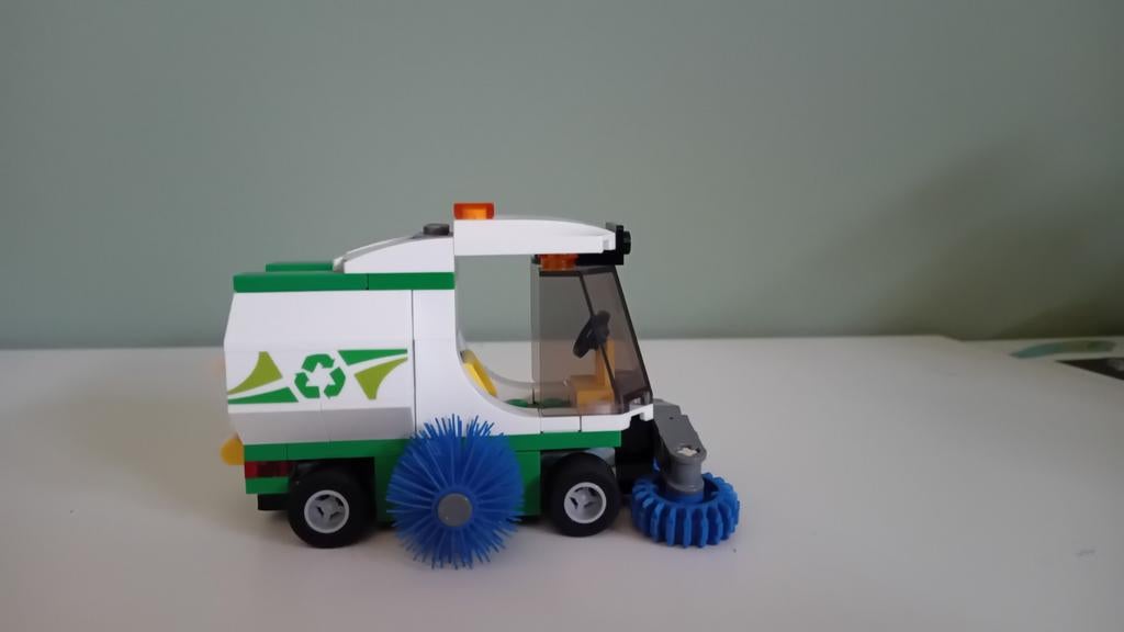 Lego Veegauto - Schoonmaakvoertuig, Ophalen of Verzenden, Gebruikt