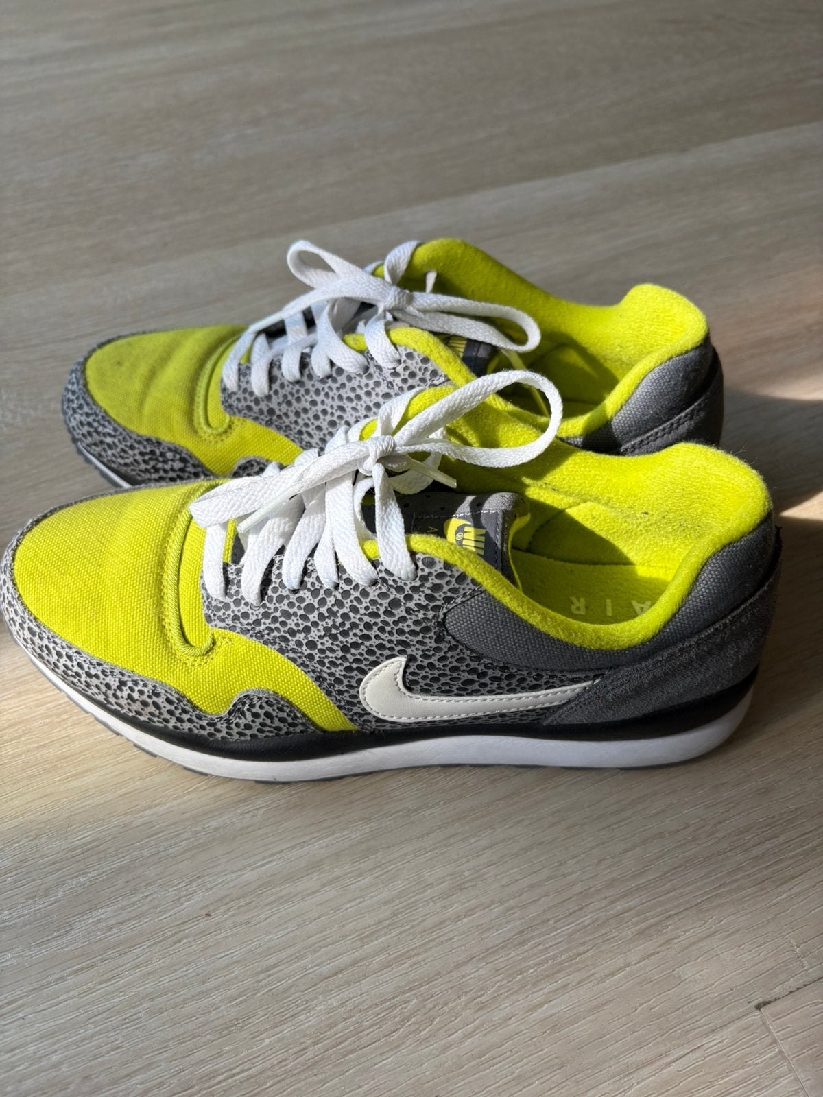 Nike sneakers, Ophalen of Verzenden, Groen, Sneakers of Gympen, Zo goed als nieuw