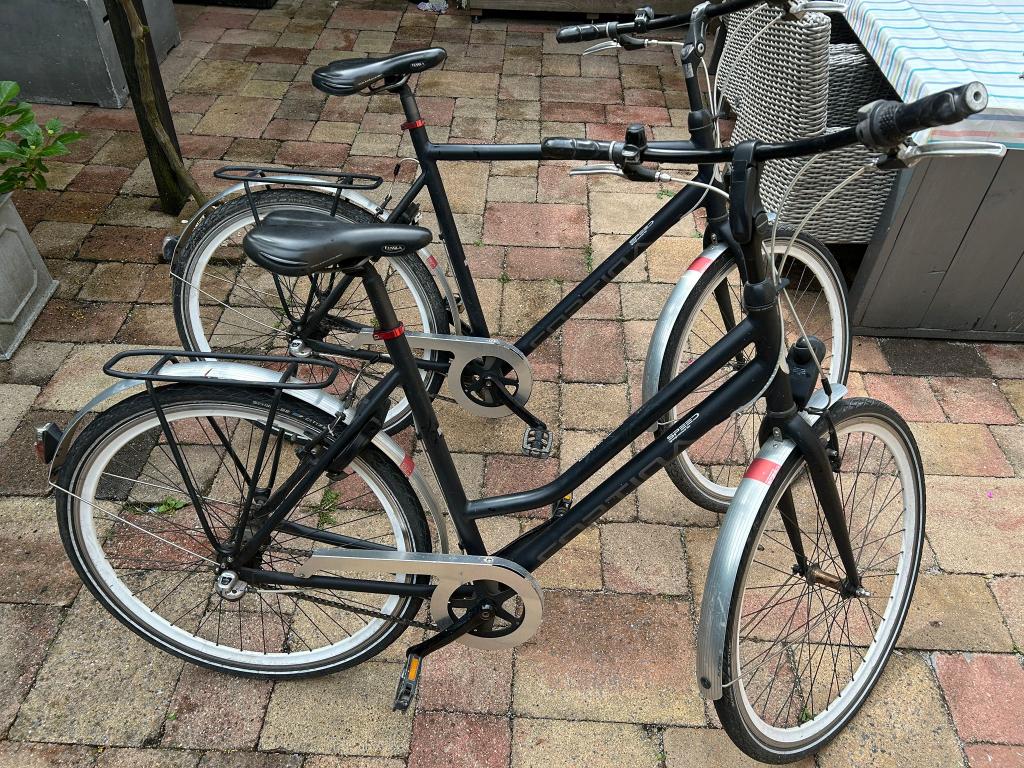 2 Cortina Speed 3V stadsfiets, Fietsen en Brommers, Fietsen | Racefietsen, Minder dan 10 versnellingen, Gebruikt, Velgrem, Aluminium