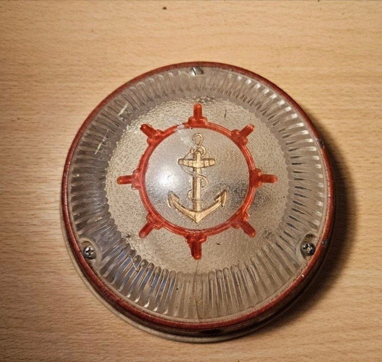 Vintage Boot Binnenverlichting nautisch. Anker symbool, Ophalen of Verzenden, Gebruikt, Overige typen