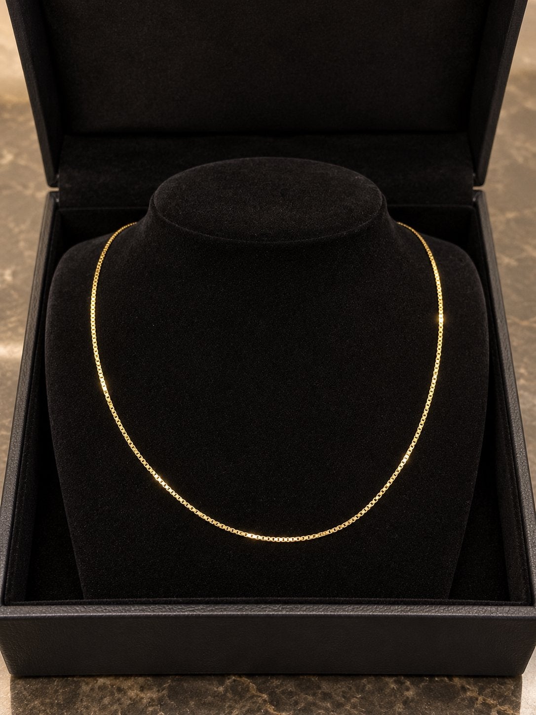 14 karaat gouden ketting ( dames 3,27 gram moderne schakel), Ophalen of Verzenden, Gebruikt, Goud, Goud