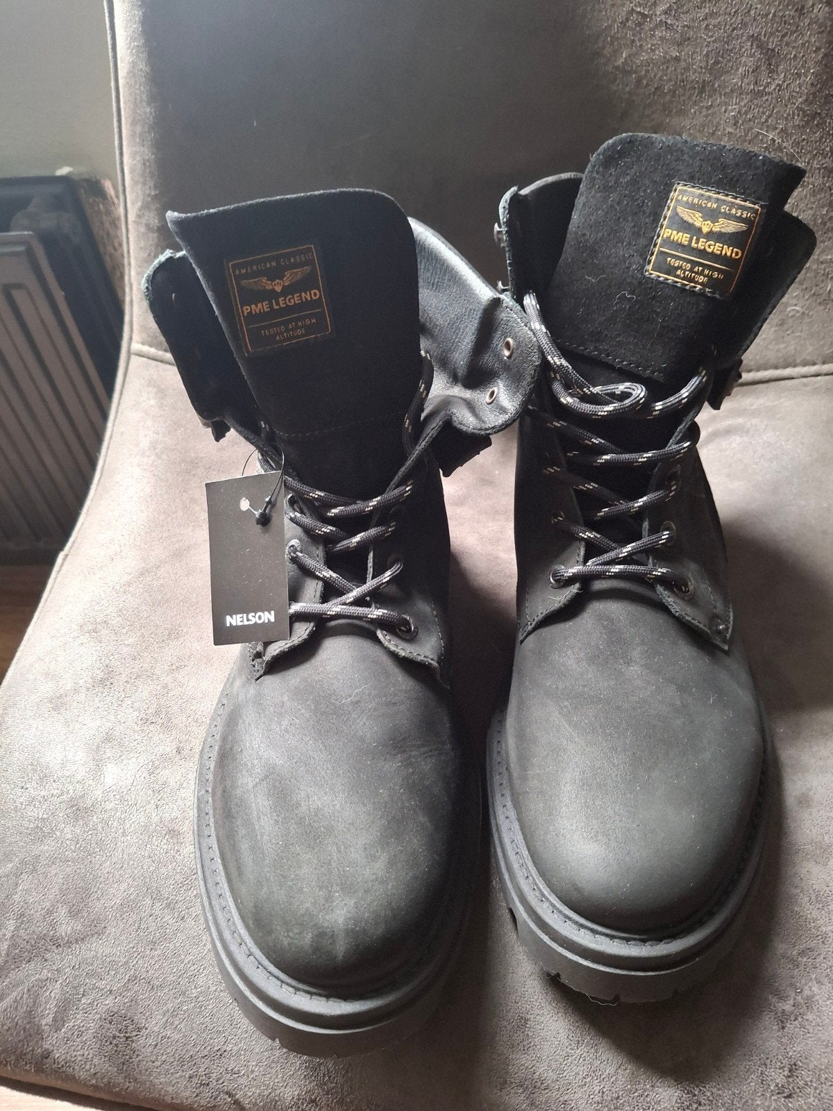 P M E Schoenen zwart nieuw maat 42, Ophalen of Verzenden, Nieuw, Zwart