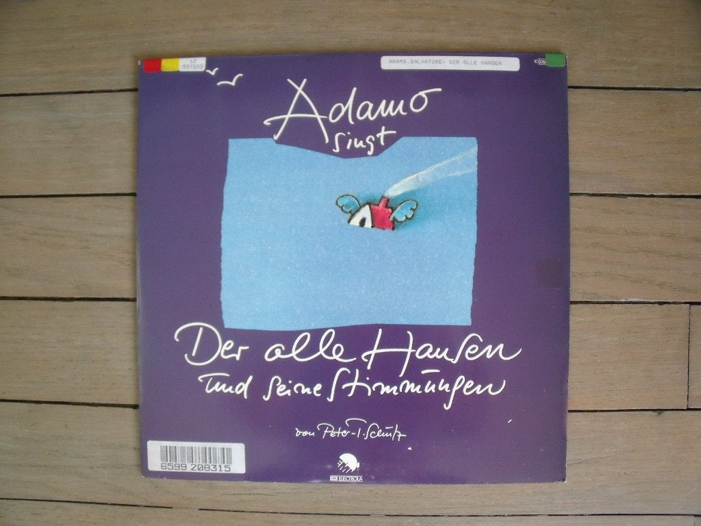 Salvatore Adamo - Der olle Hansen und seine Stimmungen, Cd's en Dvd's, LP, Gebruikt, Ophalen of Verzenden, Inclusief boekje