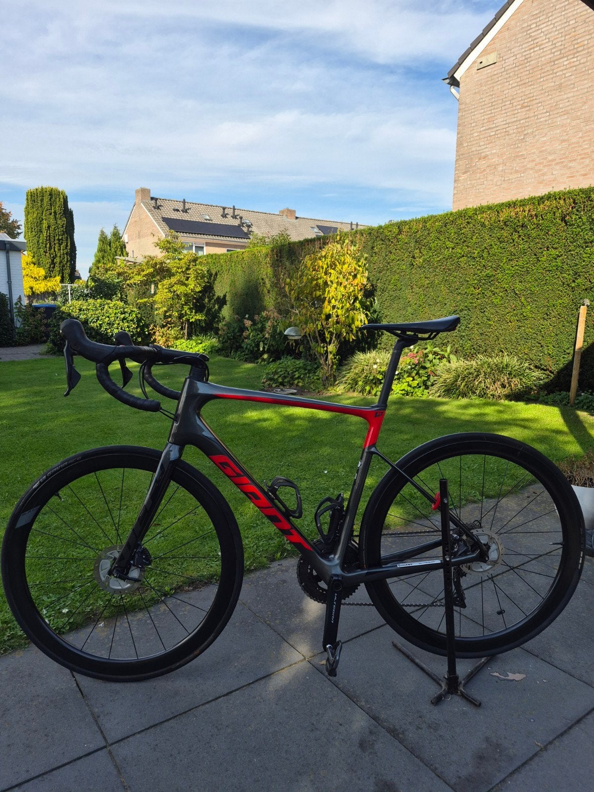 Giant Defy Advanced 1 Disc Ultegra - carbon wielen - maat ML, Ophalen, 28 inch, Gebruikt, Giant