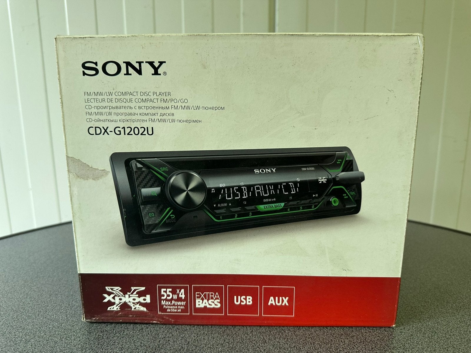 Sony CDX-G1202U - CD/MP3/USB Autoradio, Ophalen of Verzenden, Zo goed als nieuw