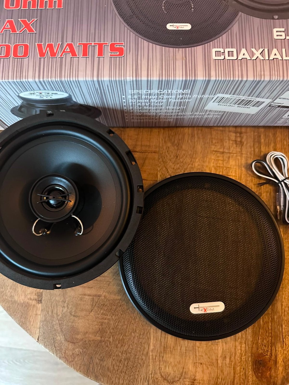 Foto 2 van Nieuwe 6,5 inch 4 Ohm 400 Watt Coaxiale Speaker