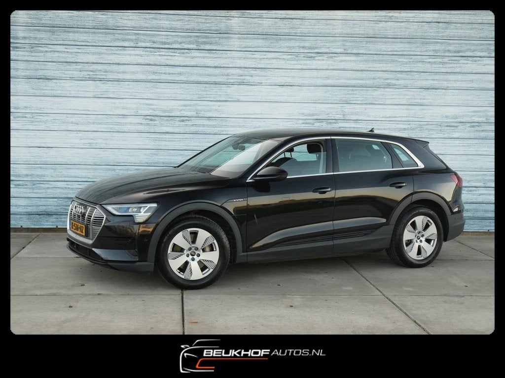 Audi E-tron 50 Quattro Edition Trekhaak Luchtvering Soh92.5%, Auto's, Audi, Automaat, Stof, Zwart, 71 kWh