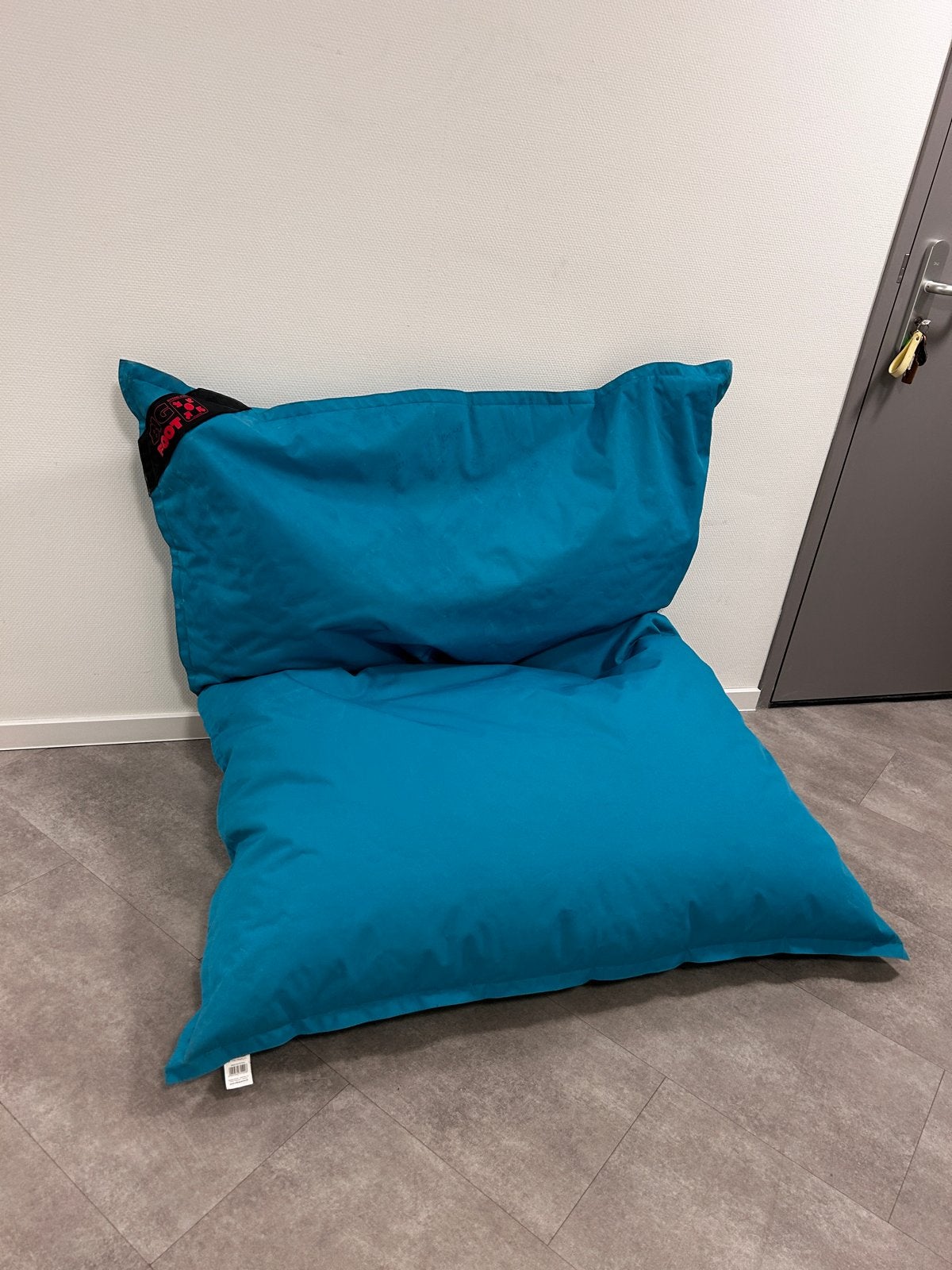 Big Foot Zitzak - Comfortabel en Stijlvol, Ophalen, Gebruikt, Blauw, Zitzak