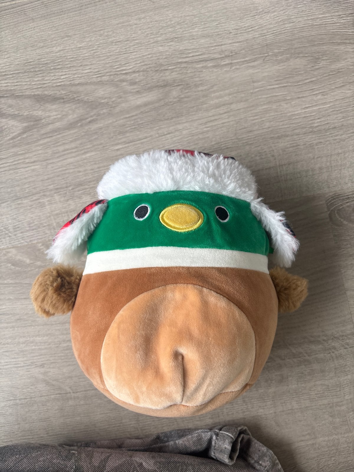 Squishmallow Eend Knuffel - Kersteditie, Ophalen of Verzenden, Middelgroot (20 tot 80 cm), Meerkleurig, Eend