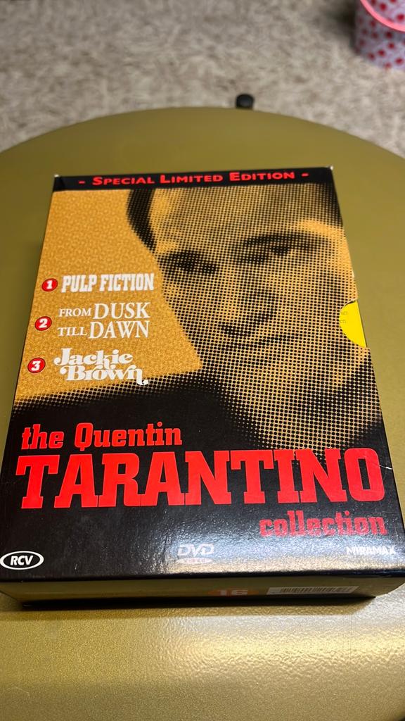 The Quentin Tarantino Collection DVD Boxset, Vanaf 16 jaar, Ophalen, Gebruikt, Actiethriller