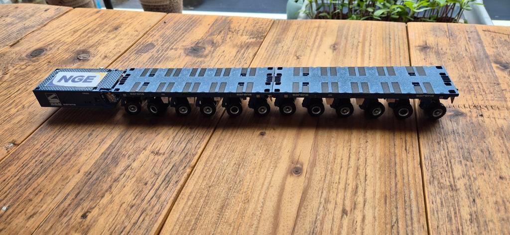 Sarens Kamag SPMT 6 + 6 + PPU schaalmodel speciale editie, Hobby en Vrije tijd, Ophalen of Verzenden, Zo goed als nieuw, Overige typen