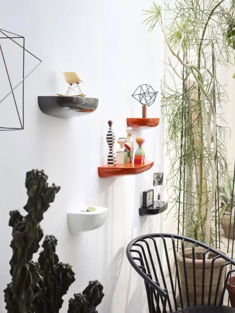 Vitra cornische wandplank wit - twee keer S één keer M, Ophalen, Zo goed als nieuw