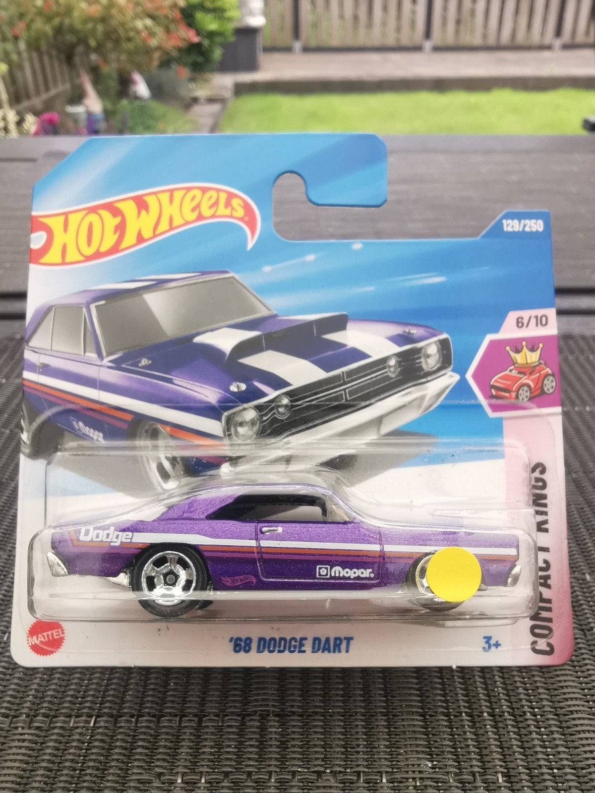 HotWheels '68 Dodge Dart paars, Ophalen of Verzenden, Nieuw, Auto