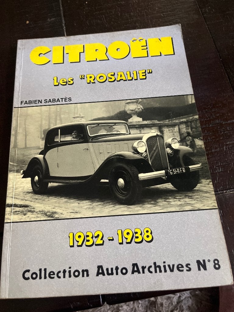 Citroen les Rosalie, Fabien Sabates, Ophalen of Verzenden, Zo goed als nieuw, Citroën