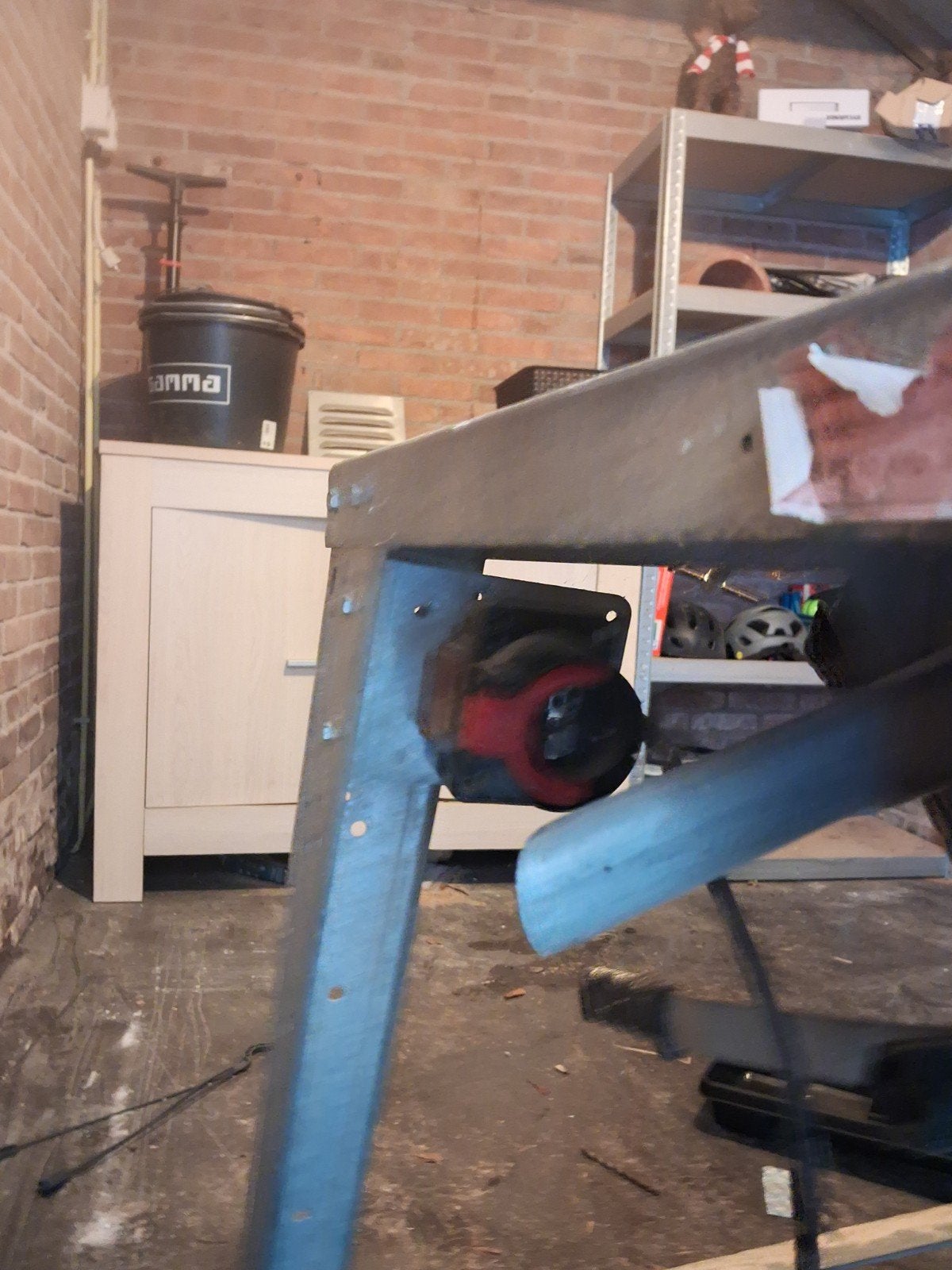 Robuuste Cirkelzaag op Tafel alko- Gebruikt, Doe-het-zelf en Verbouw, Gereedschap | Zaagmachines, Ophalen, Gebruikt, Cirkelzaag