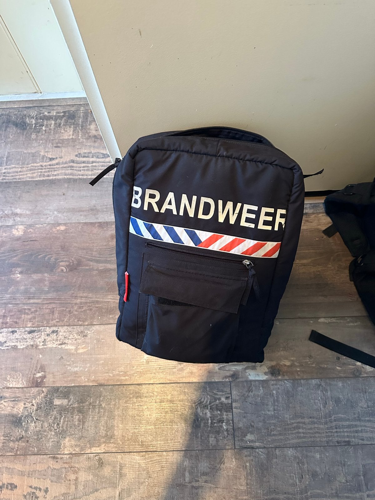 Unieke Cube Backpack van operationele brandweerjassen, Kleding | Heren, Ophalen of Verzenden, Gedragen, Overige kleuren