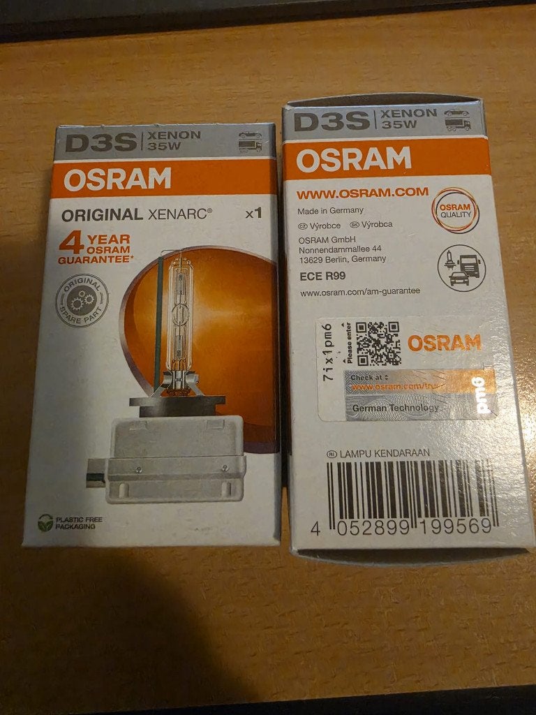 Osram Original D3S, 35W XENARC, Auto-onderdelen, Verlichting, Ophalen of Verzenden, Nieuw