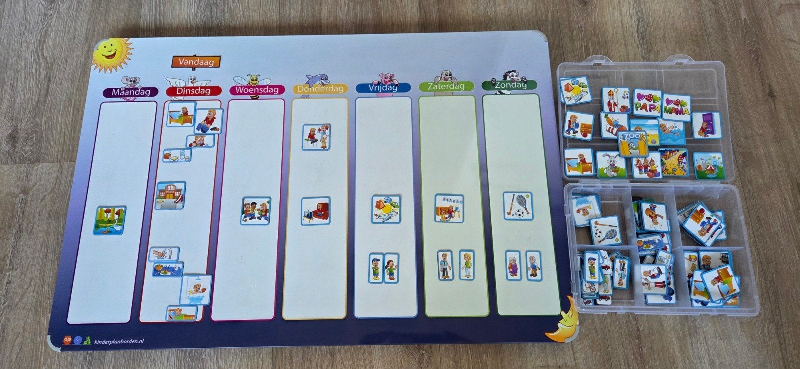 Planbord inclusief magneten set. Overzichtelijk Weekplan voo, Ophalen of Verzenden, Gebruikt, Ontdekken