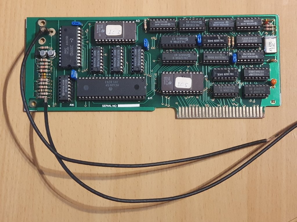 Apple II ( II+ , IIPLus , II Europlus ) Videx 80col kaart, Computers en Software, Vintage Computers, Ophalen of Verzenden