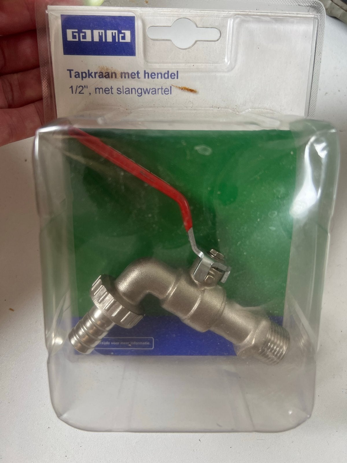 Gamma tapkraan met hendel nieuw in doos, Ophalen of Verzenden, Nieuw, Kraan