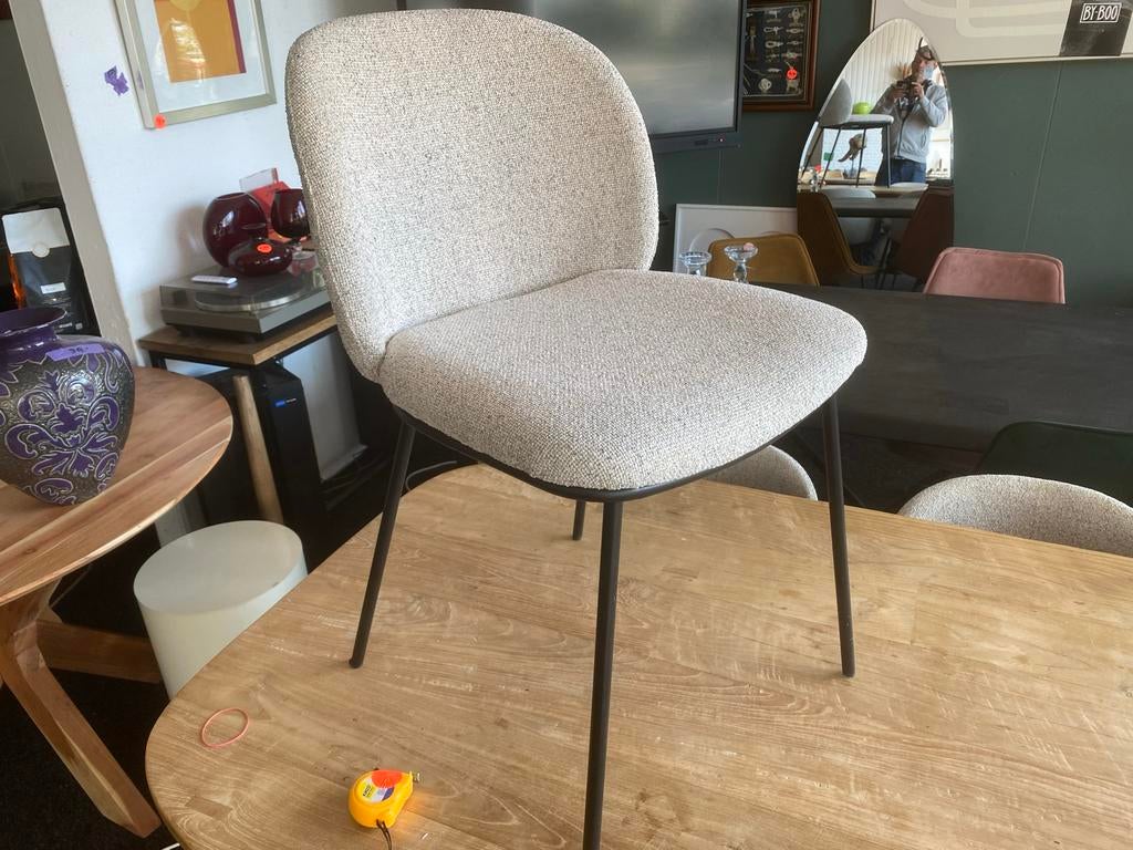 Showroom model stoel - Hoge korting!, Ophalen, Nieuw, Vijf, Zes of meer stoelen, Stof