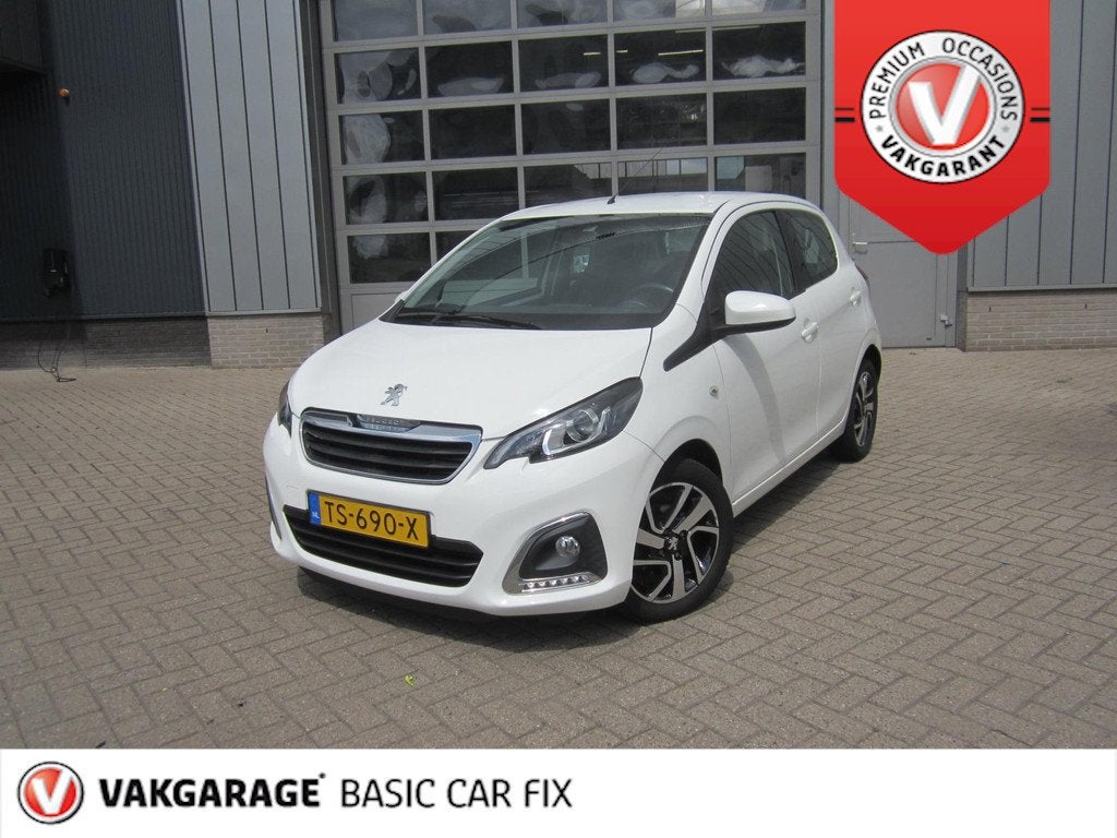 Peugeot 108 1.0 e-VTi Allure, Apple Carplay, Camera, Voorwielaandrijving, Stof, Gebruikt, Start-stop-systeem