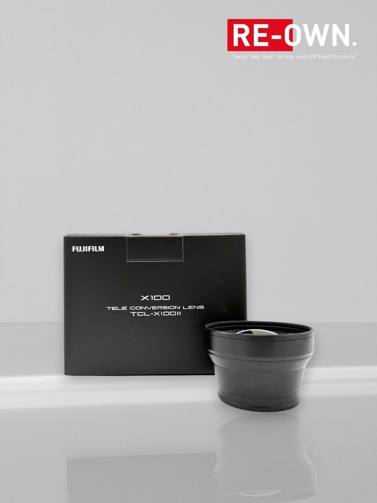 Fujifilm TCL-X100 II Teleconverter Lens zwart(topstaat+doos), Audio, Tv en Foto, Fotografie | Lenzen en Objectieven, Zo goed als nieuw