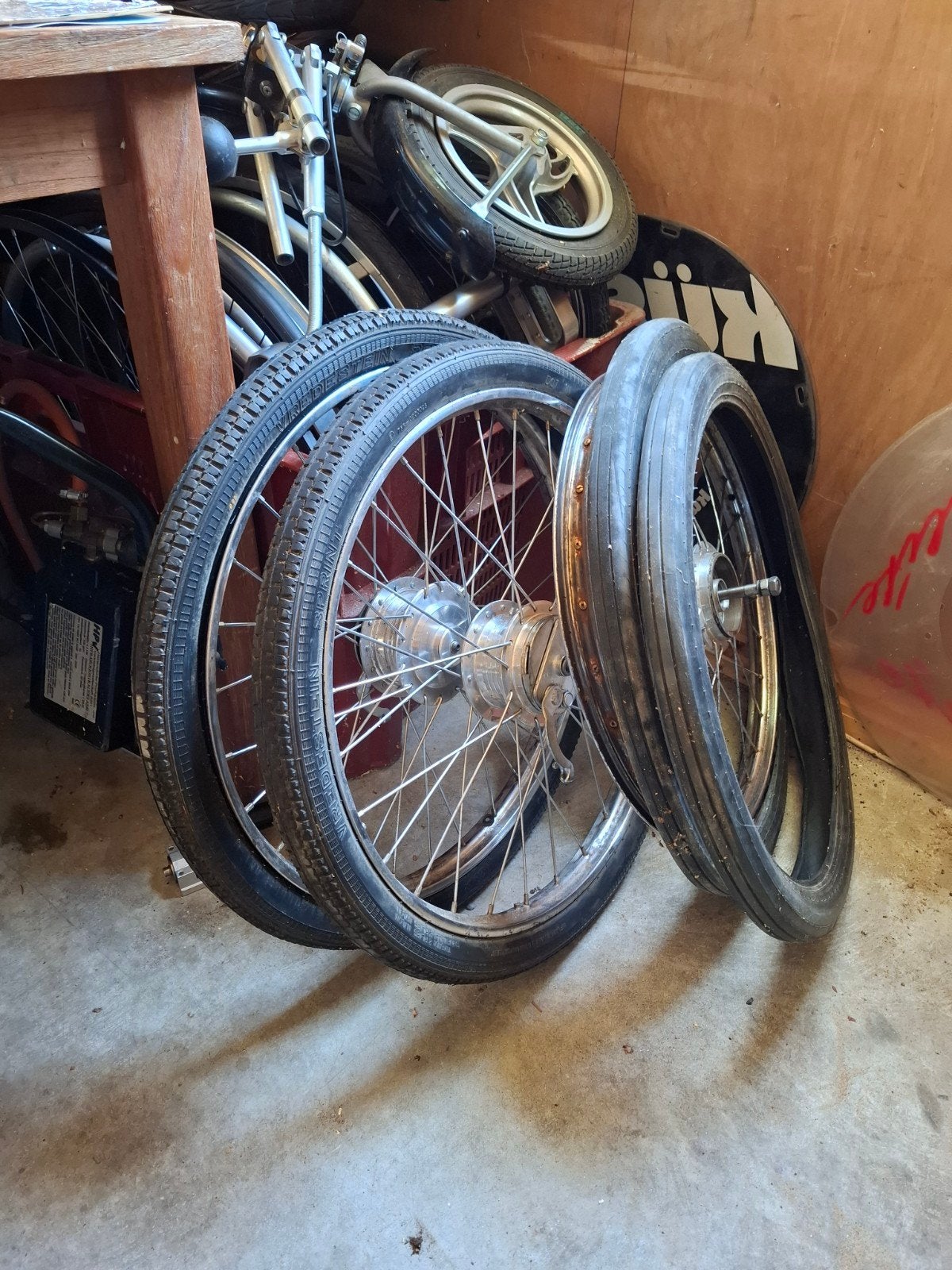 Solex wielen, Ophalen