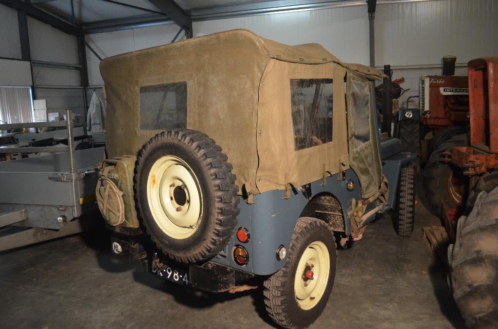 willys m38 winterdak canvas, Verzamelen, Militaria | Algemeen, Ophalen, Landmacht, Nederland