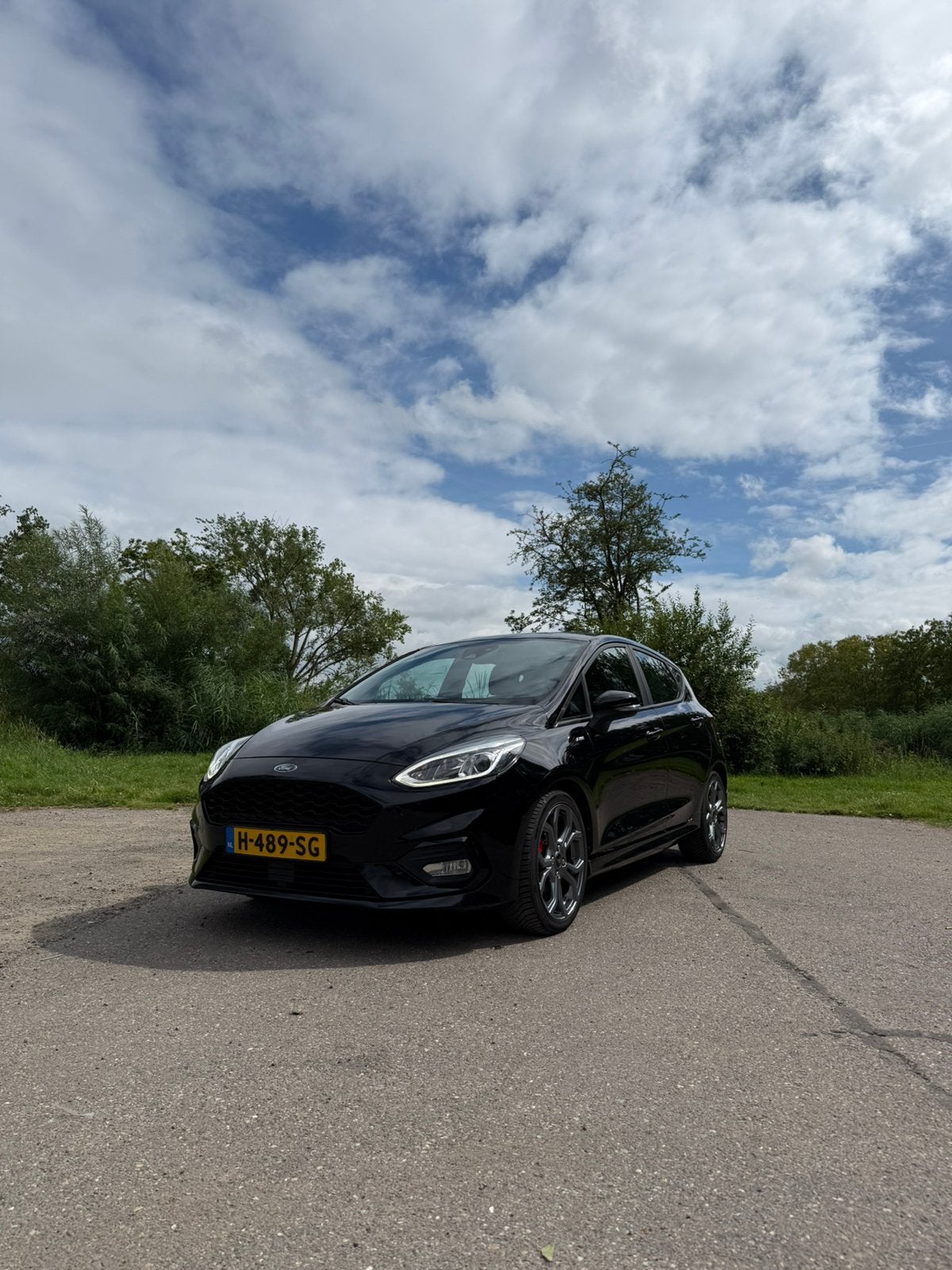 Ford Fiësta ST-Line 1.0 Ecoboost 100pk 5dr 2018 Zwart