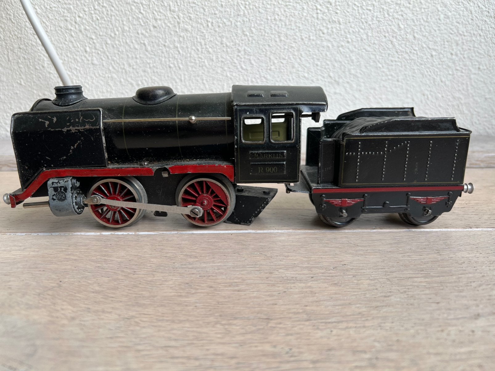 Märklin R900 antieke blikken opwindtrein spoor 0, Ophalen of Verzenden