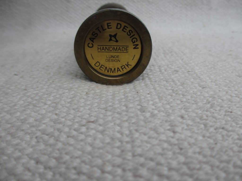 Vintage Deens messing stormglas + 1x glazen model, Ophalen of Verzenden, Gebruikt, Barometer