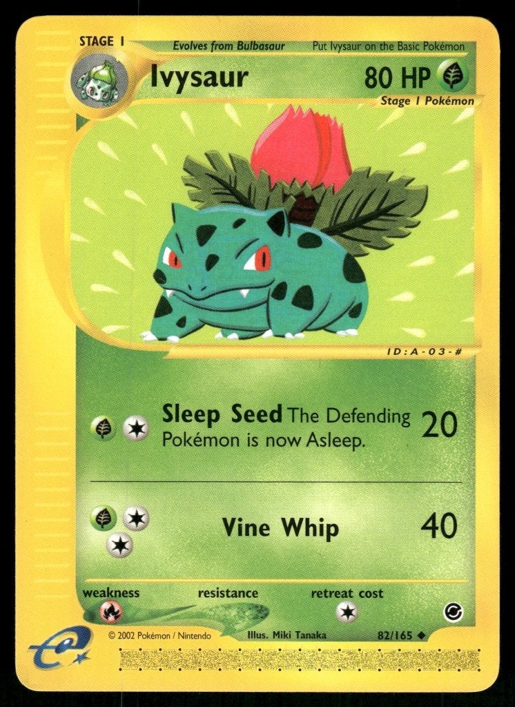 Ivysaur 82/165 - Expedition Base Set (NM), Verzenden, Gebruikt