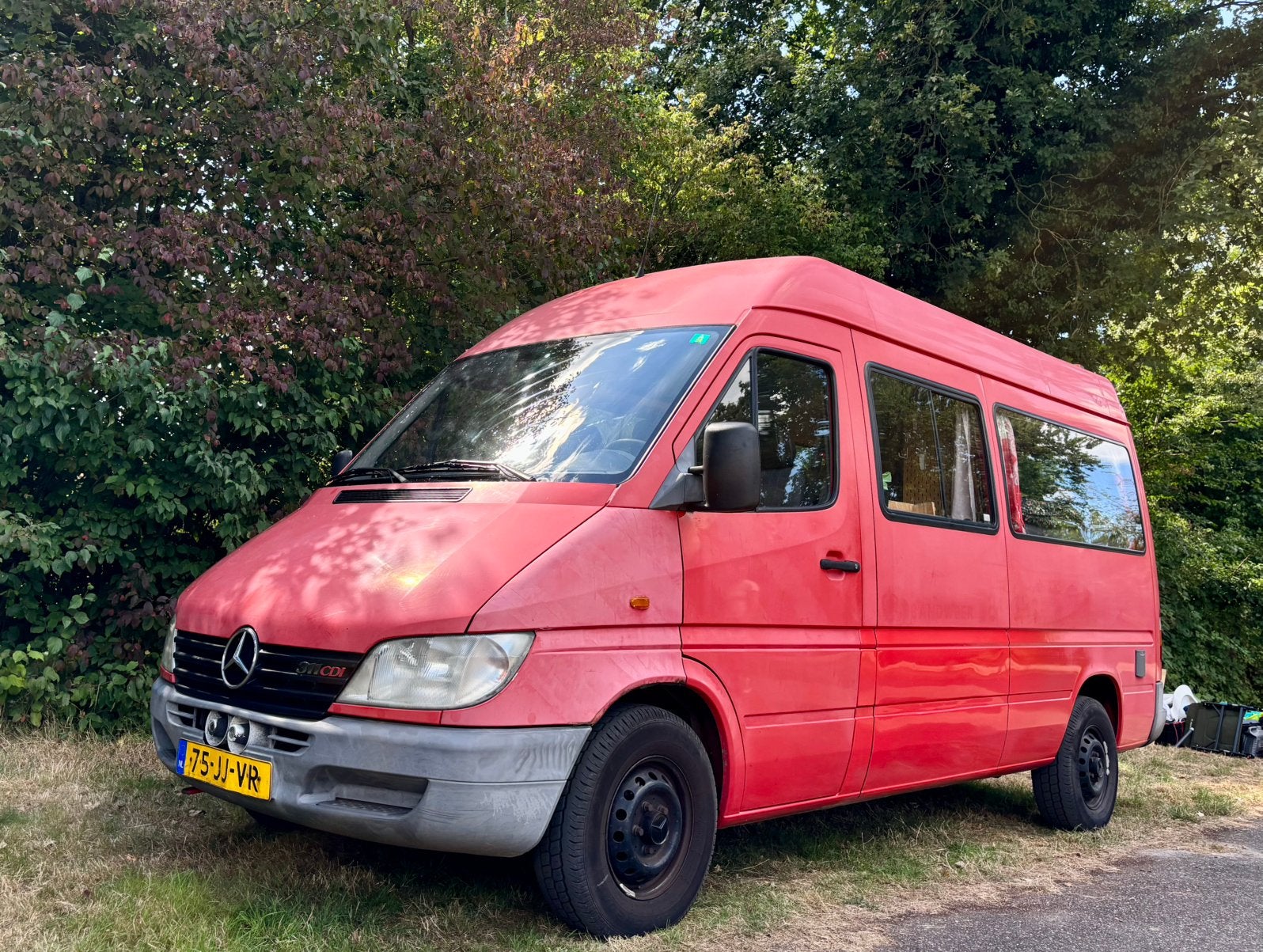 UNIEK • Mercedes Benz Sprinter 311 CDI Automaat - Brandweer, Half-automaat, Tot en met 2, Particulier, Mercedes