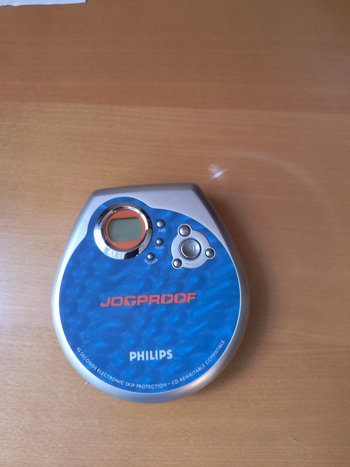 Philips Discman Jogproof - Draagbare CD-speler, Audio, Tv en Foto, Ophalen of Verzenden, Discman