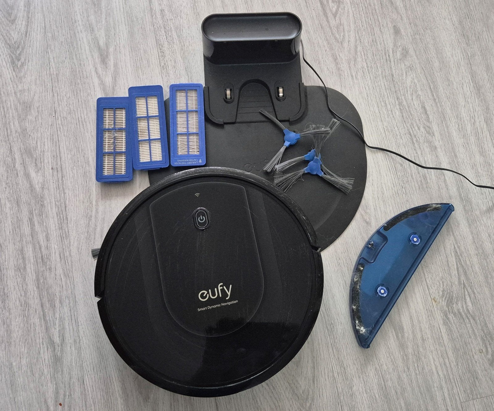 Eufy G10 Hybrid robotstofzuiger met dweil, Witgoed en Apparatuur, Stofzuigers, Ophalen of Verzenden, Zo goed als nieuw, Stille werking