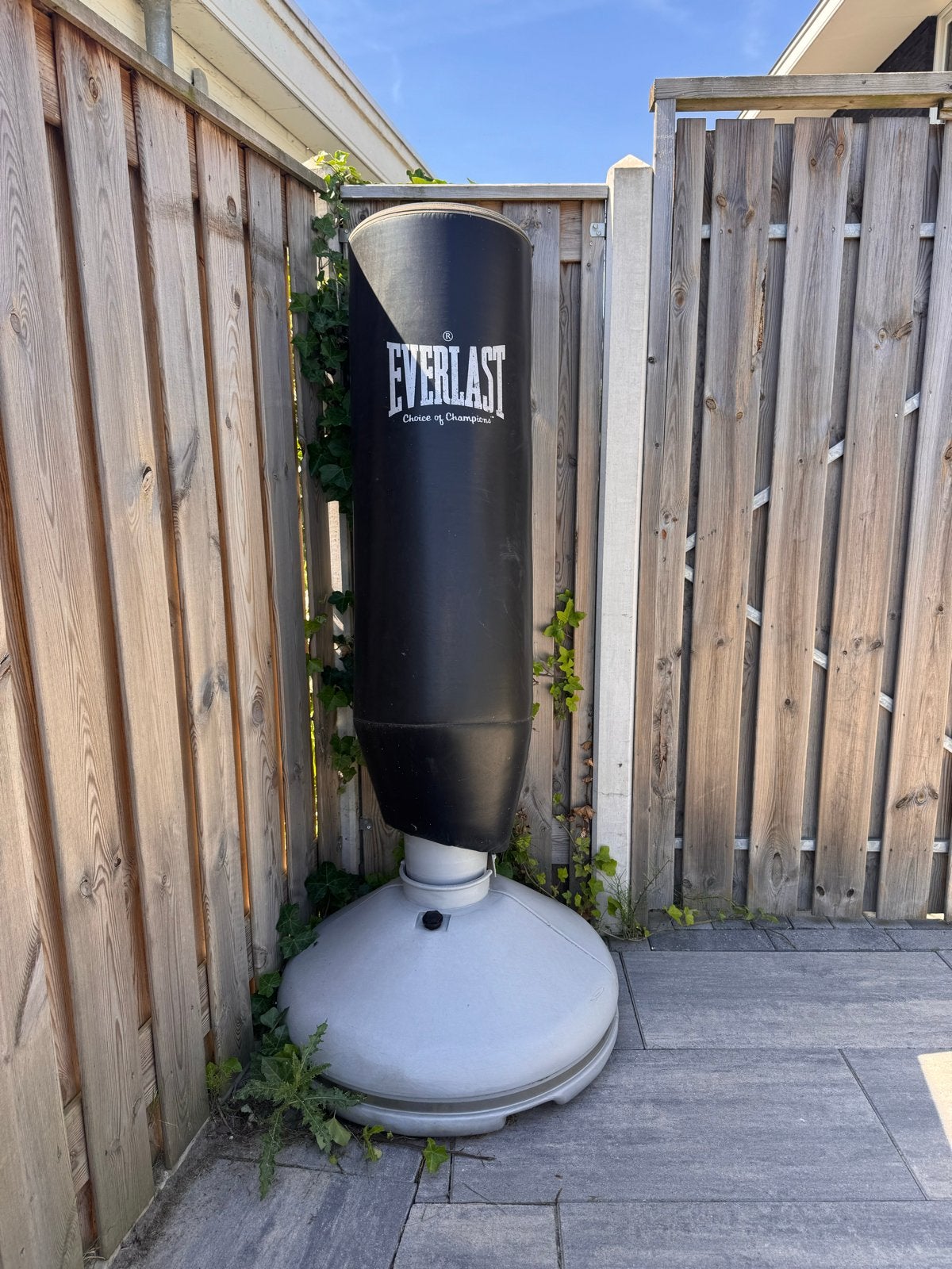 Everlast staande bokszak - gebruikt, Ophalen, Zo goed als nieuw, Bokszak
