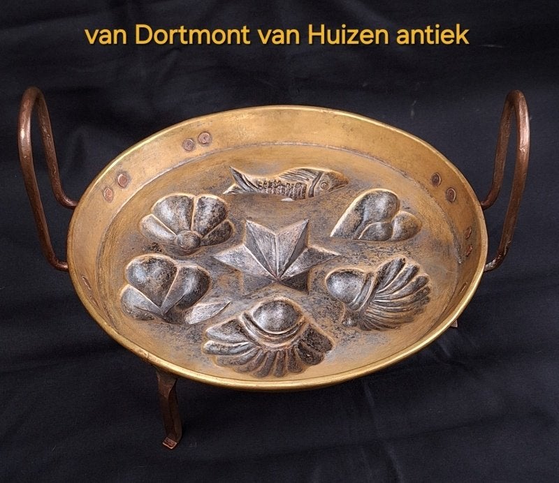 Evenveeltjespan 18e eeuw., Antiek en Kunst, Antiek | Koper en Brons, Ophalen, Koper