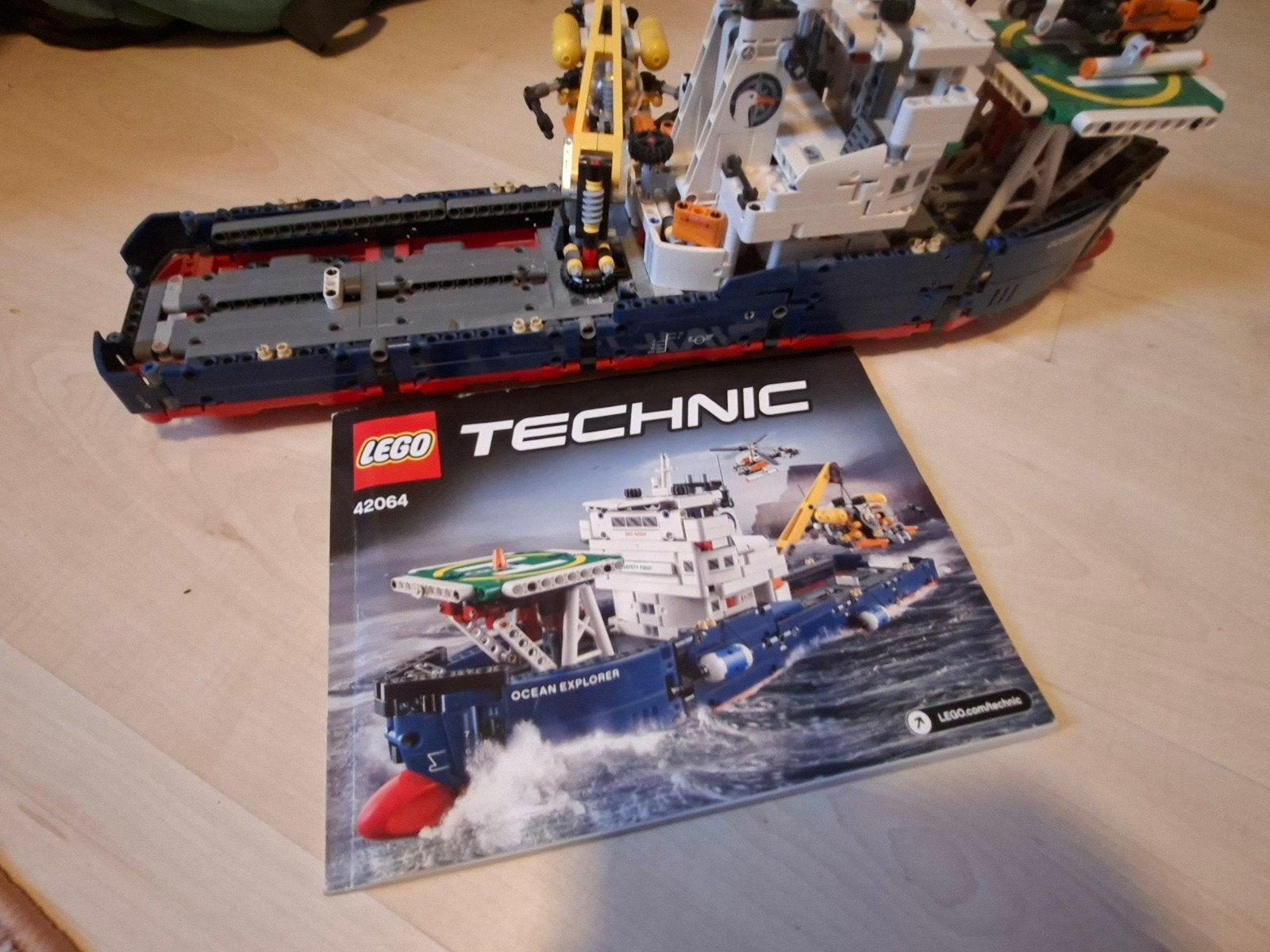 lego technic onderzoekboot, Kinderen en Baby's, Ophalen of Verzenden, Gebruikt