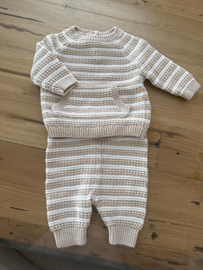 Next Baby Gebreide Set: Trui en Broekje (Nieuw), Ophalen of Verzenden, Zo goed als nieuw, Jongetje of Meisje