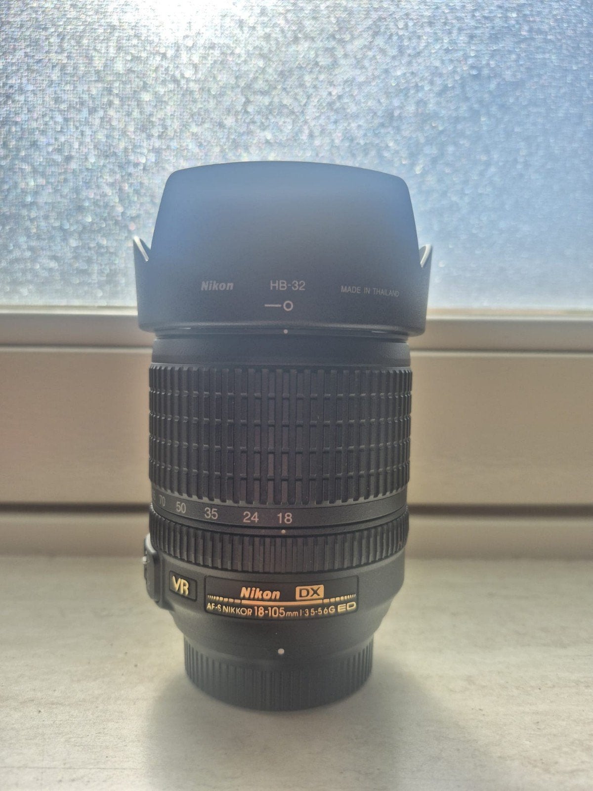 Nikon AF-S Nikkor 18-105mm f/3.5-5.6G ED VR lens, Audio, Tv en Foto, Fotografie | Lenzen en Objectieven, Beeldstabilisatie, Nikon