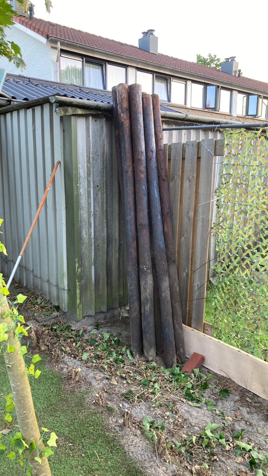 Omheining palen, Ophalen, Zo goed als nieuw, 250 cm of meer, Palen