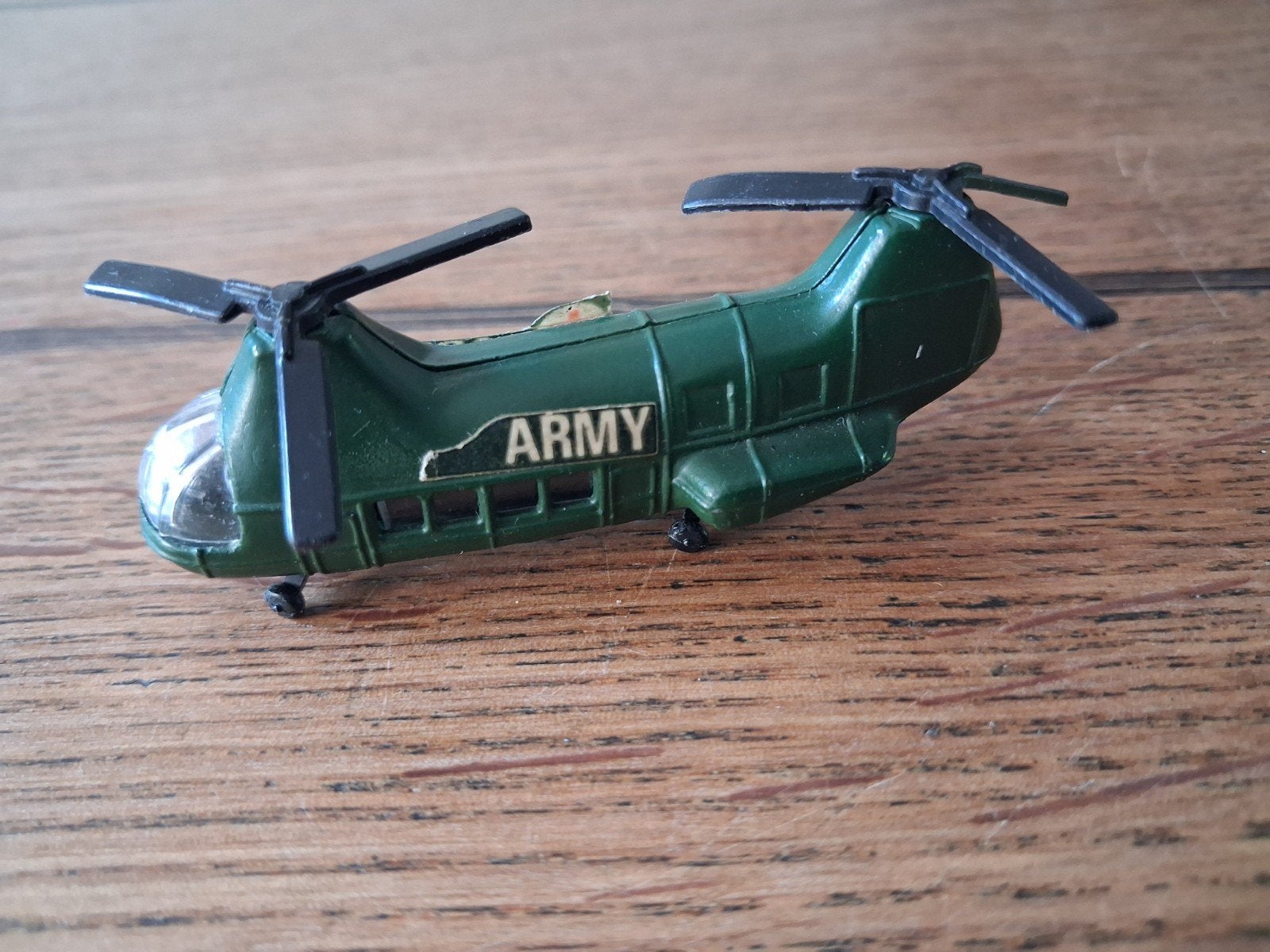 Vintage Corgi Juniors Airbus Army Helikopter, Ophalen of Verzenden, Gebruikt