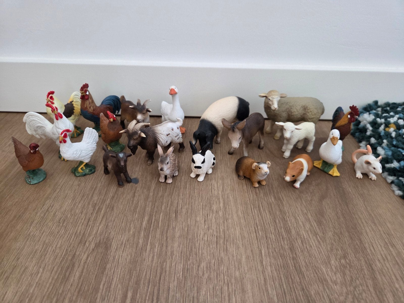 Schleich boerderijdieren set, Ophalen of Verzenden, Zo goed als nieuw
