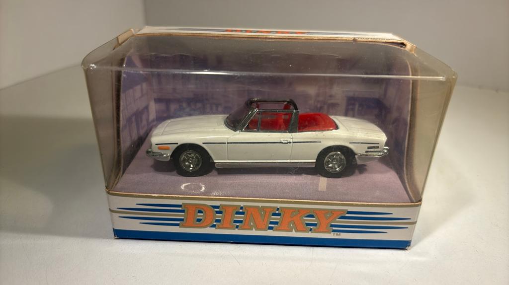 Truimph stag 1969 dinky Matchbox 1.43, Auto, Ophalen of Verzenden, A, A
