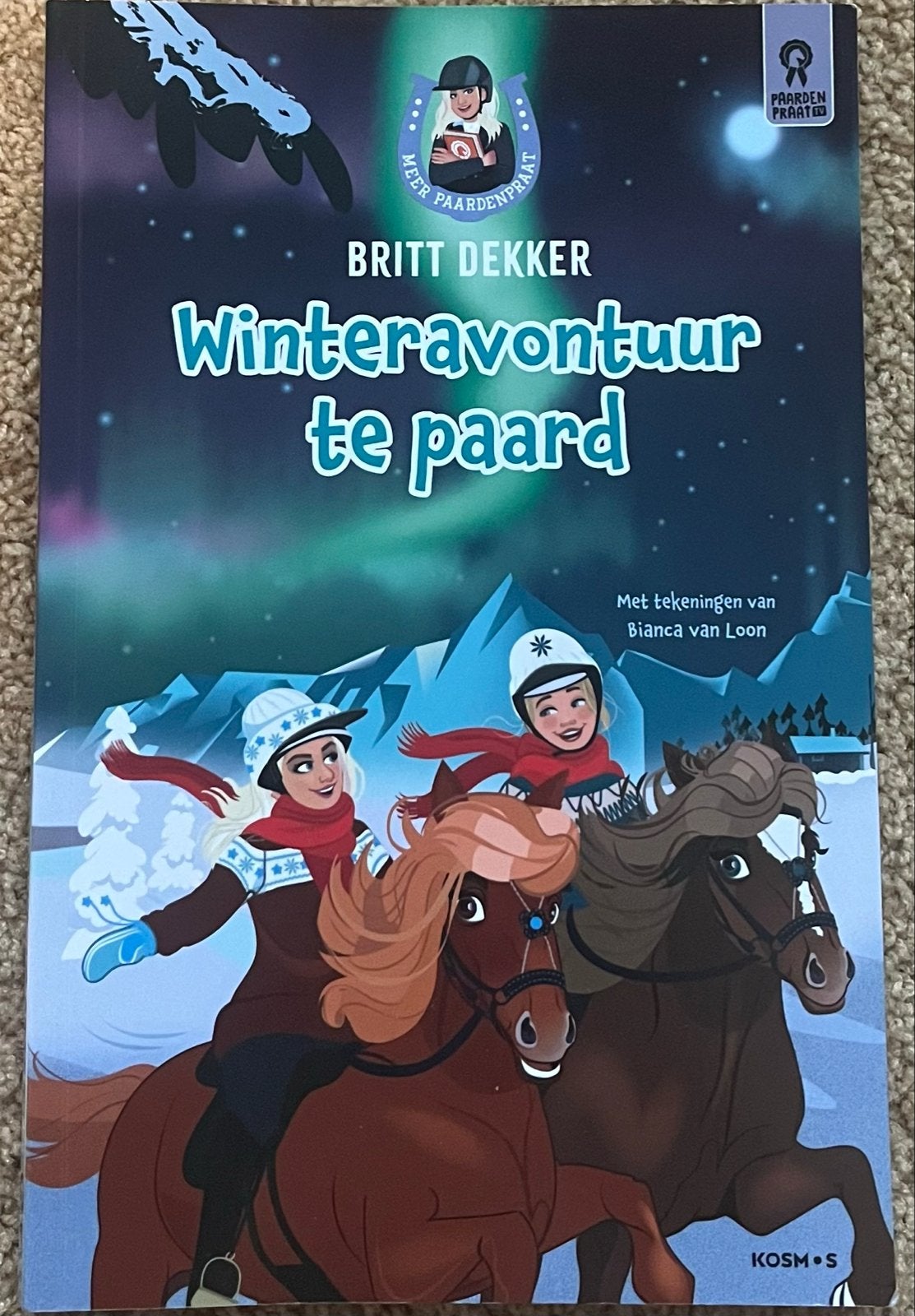 Britt Dekker - Winteravontuur te paard, Boeken, Kinderboeken | Jeugd | onder 10 jaar, Ophalen of Verzenden, Zo goed als nieuw