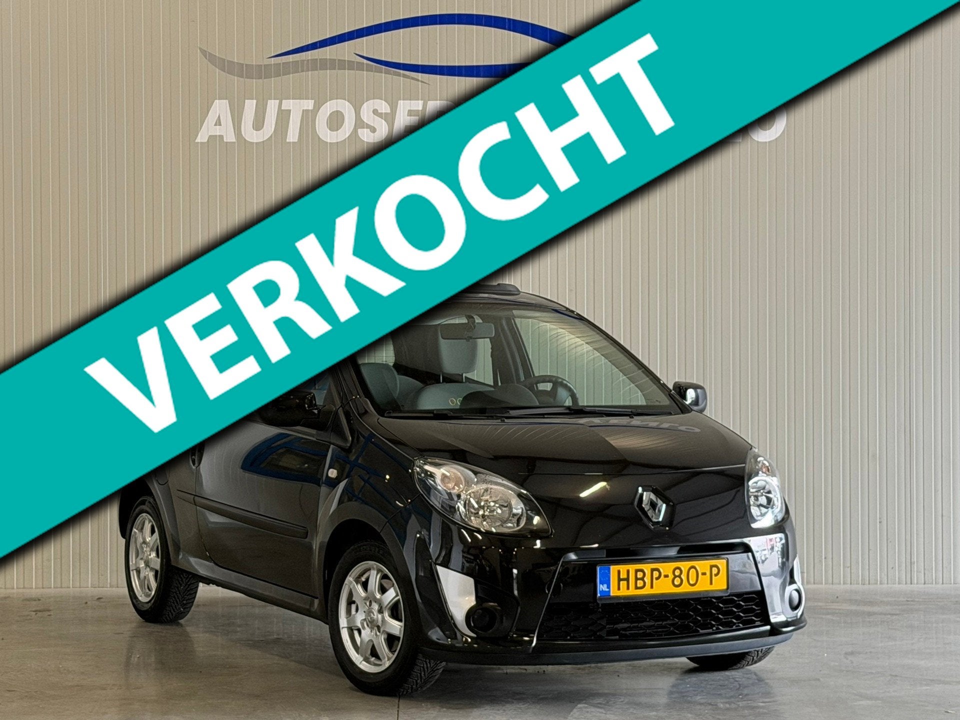 Renault TWINGO 1.2-16V Miss Sixty Zwart met Open dak, Voorwielaandrijving, Euro 5, Zwart, 4 cilinders