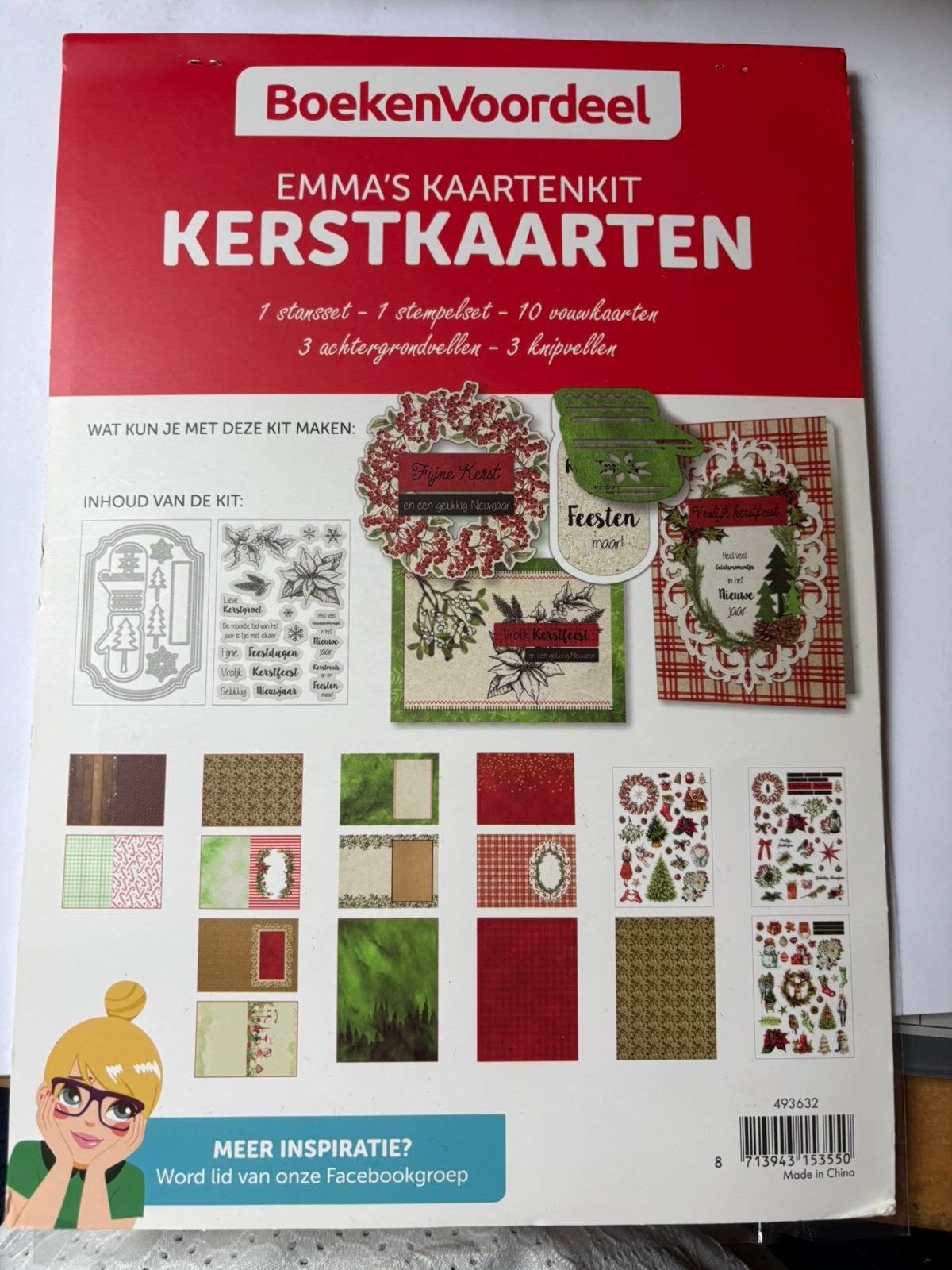 Boekenvoordeel kerstpakket met stempels en snijmallen, Ophalen of Verzenden, Zo goed als nieuw, Overige thema's, Pons of Mal