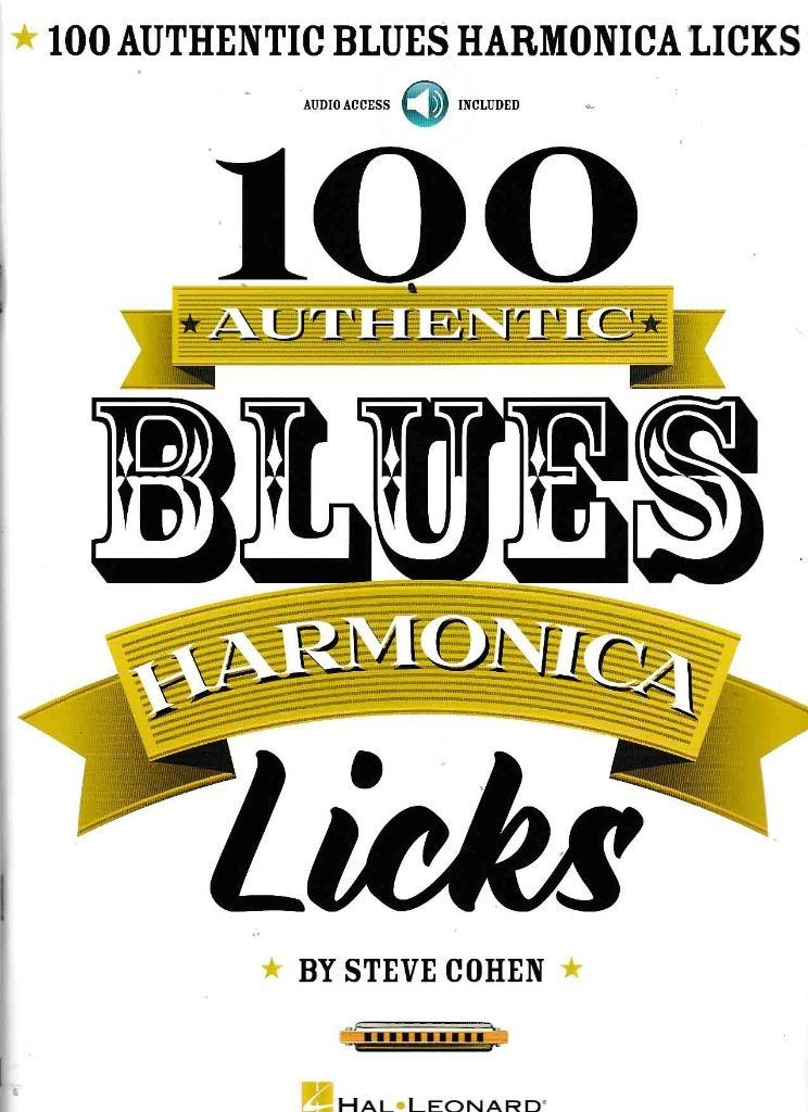 100 Authentic Harmonica Licks Audio Access ( 800 ), Muziek en Instrumenten, Bladmuziek, Mondharmonica, Ophalen of Verzenden, Zo goed als nieuw